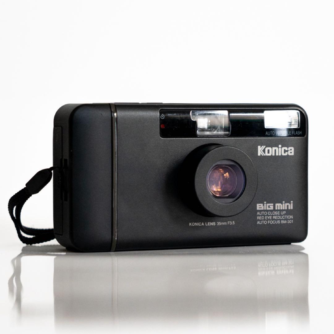 【完動品•動作良好•現像済】コニカ Konica Big mini BM-301