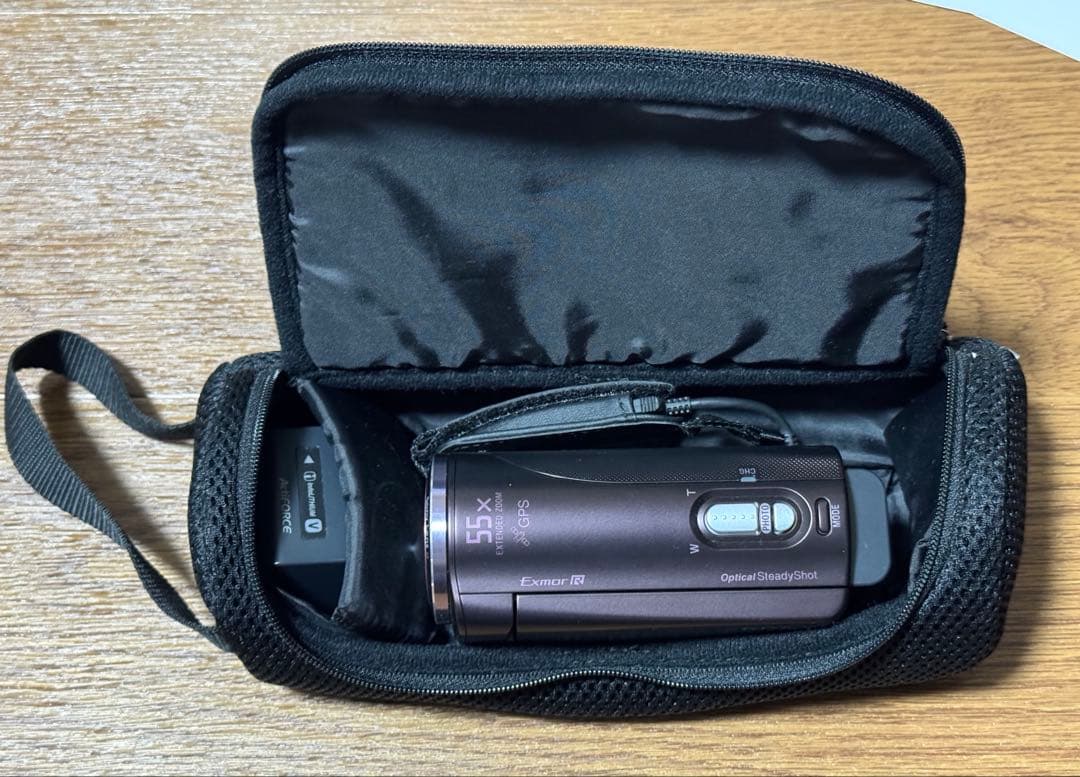Sony HDR-CX270V ビデオカメラ 動作確認済み、純正大容量バッテリー