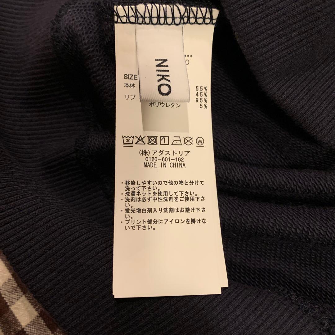 新品未使用　サイズL ユニセックスポパイ　スウェット　ネイビー