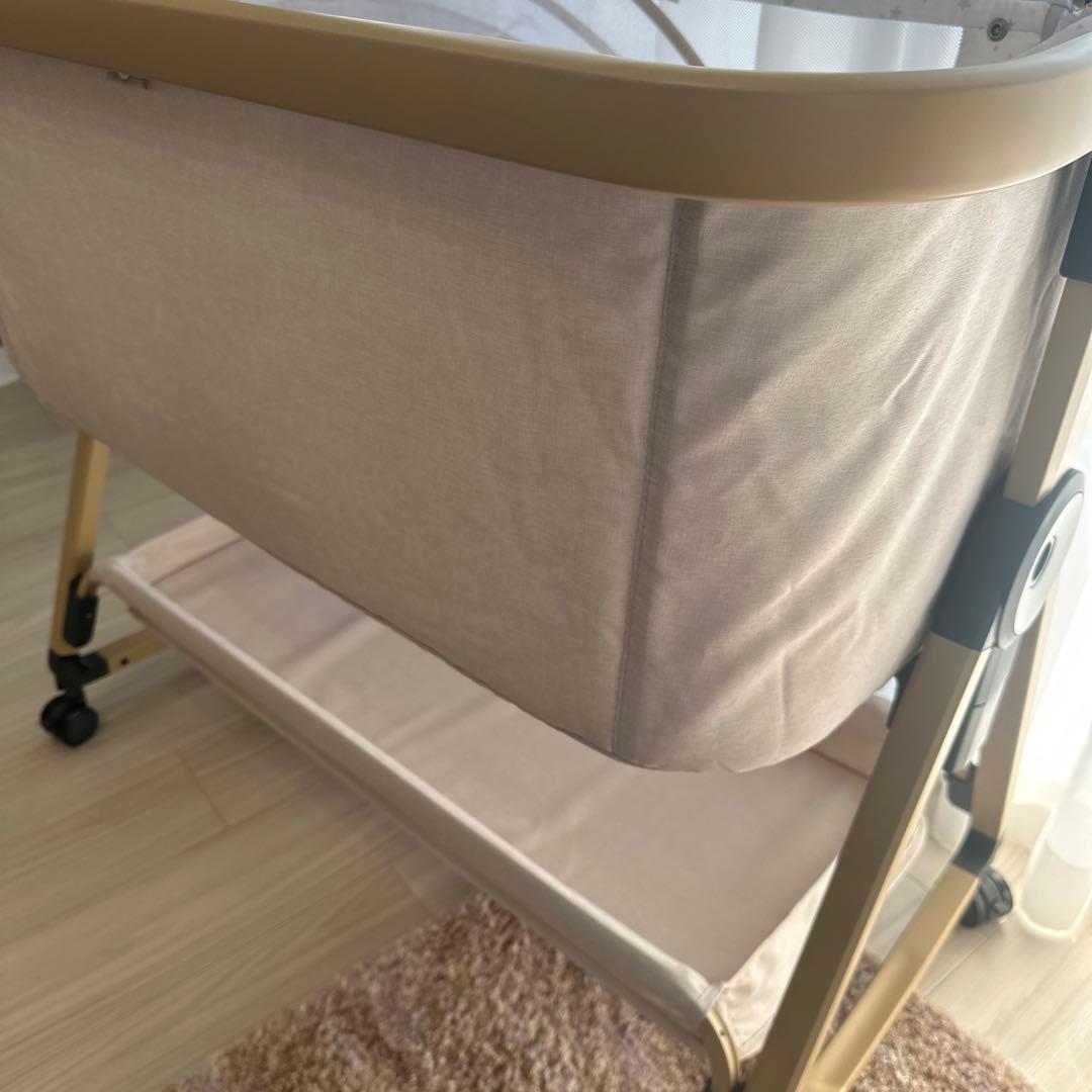 未使用級　Maydolly HZDMJ ベビーベッド　折りたたみ式　ケース付き