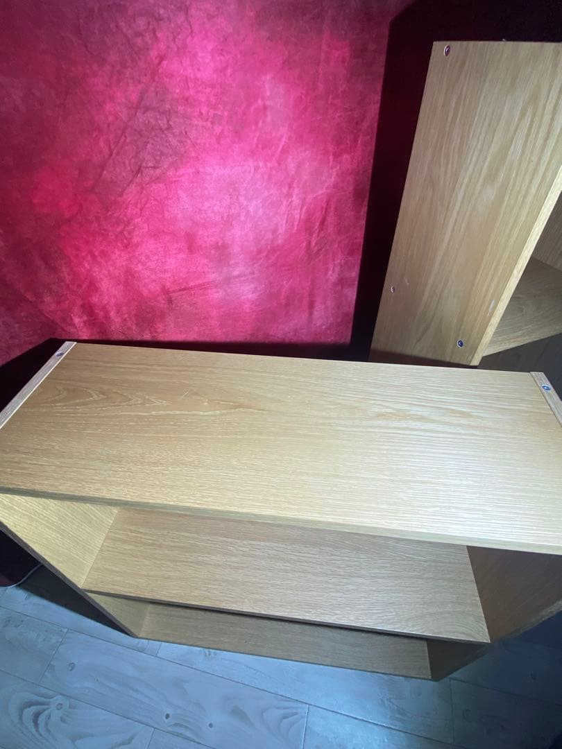 ✨大人気✨お得✨　無印良品　スタッキングシェルフ　3段+ワイド2段オークセット