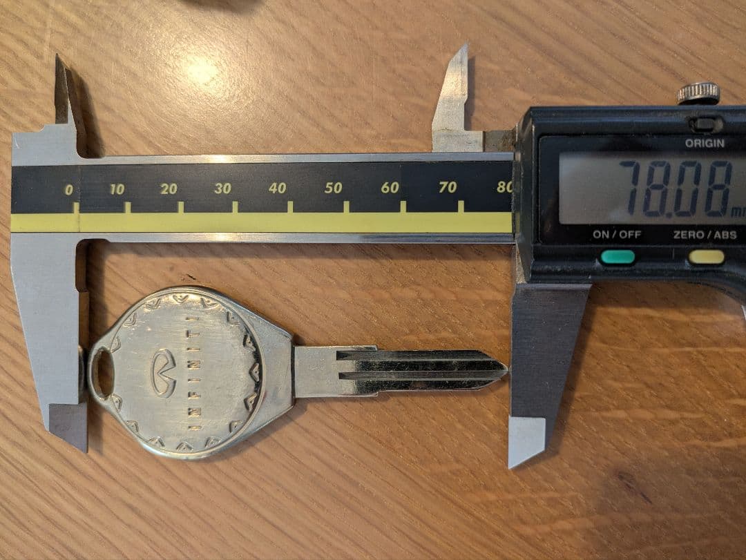 INFINITI ブランクキー 未使用 合鍵 ★Y30 Y31 Y32★