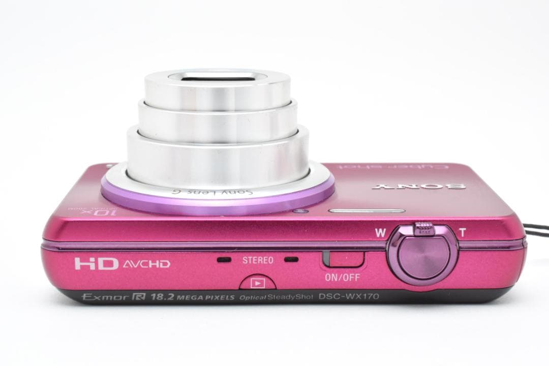 【美品】SONY Cyber-shot DSC-WX170 ピンク　動作確認済