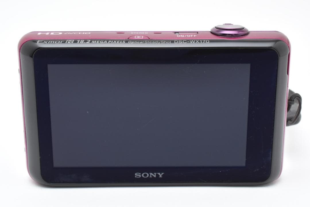 【美品】SONY Cyber-shot DSC-WX170 ピンク　動作確認済