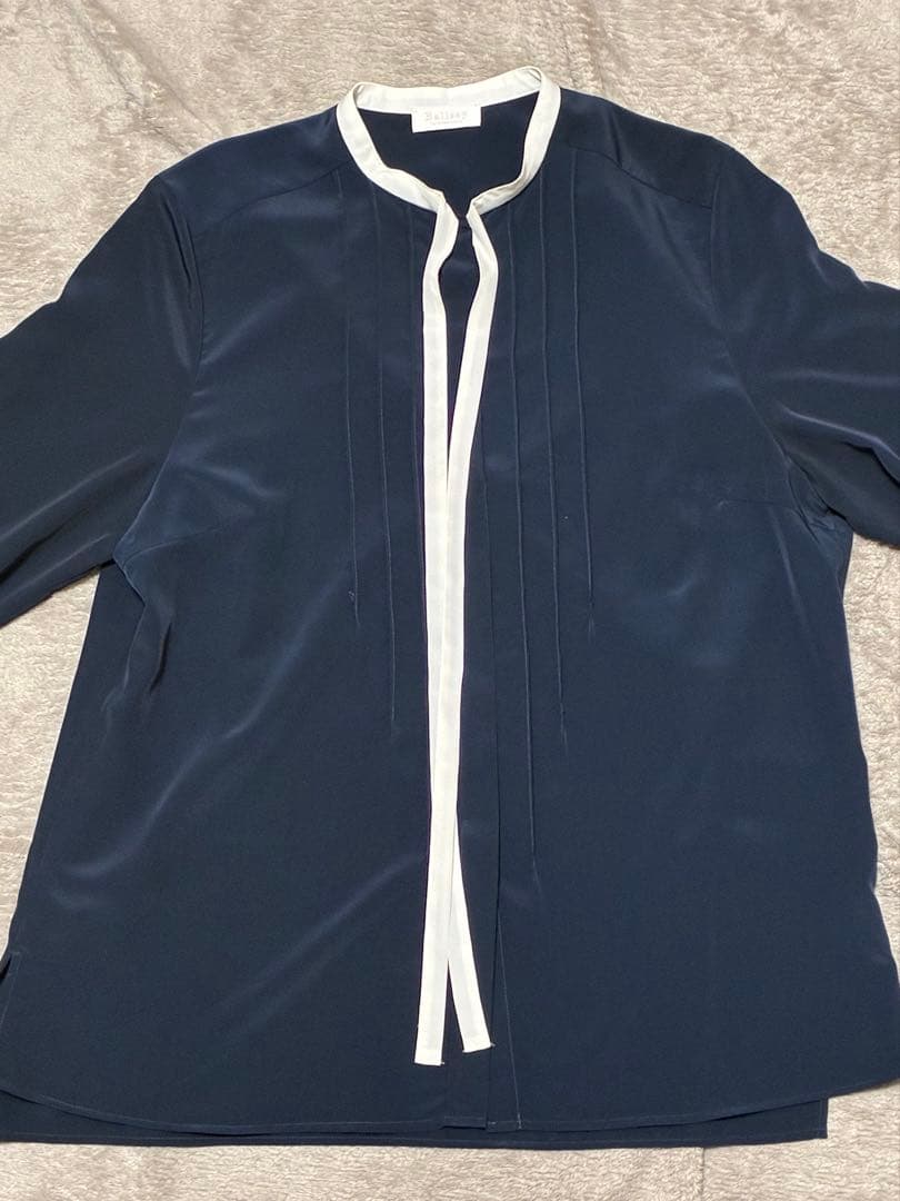 【着用1回のみ】Ballsey ボールジィ クリアデシンボウタイブラウス