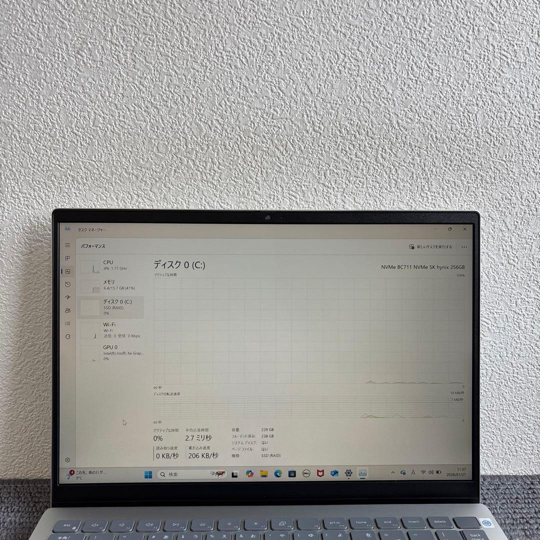 DELL inspiron 14 5420 i5-1235U メモリ16GB