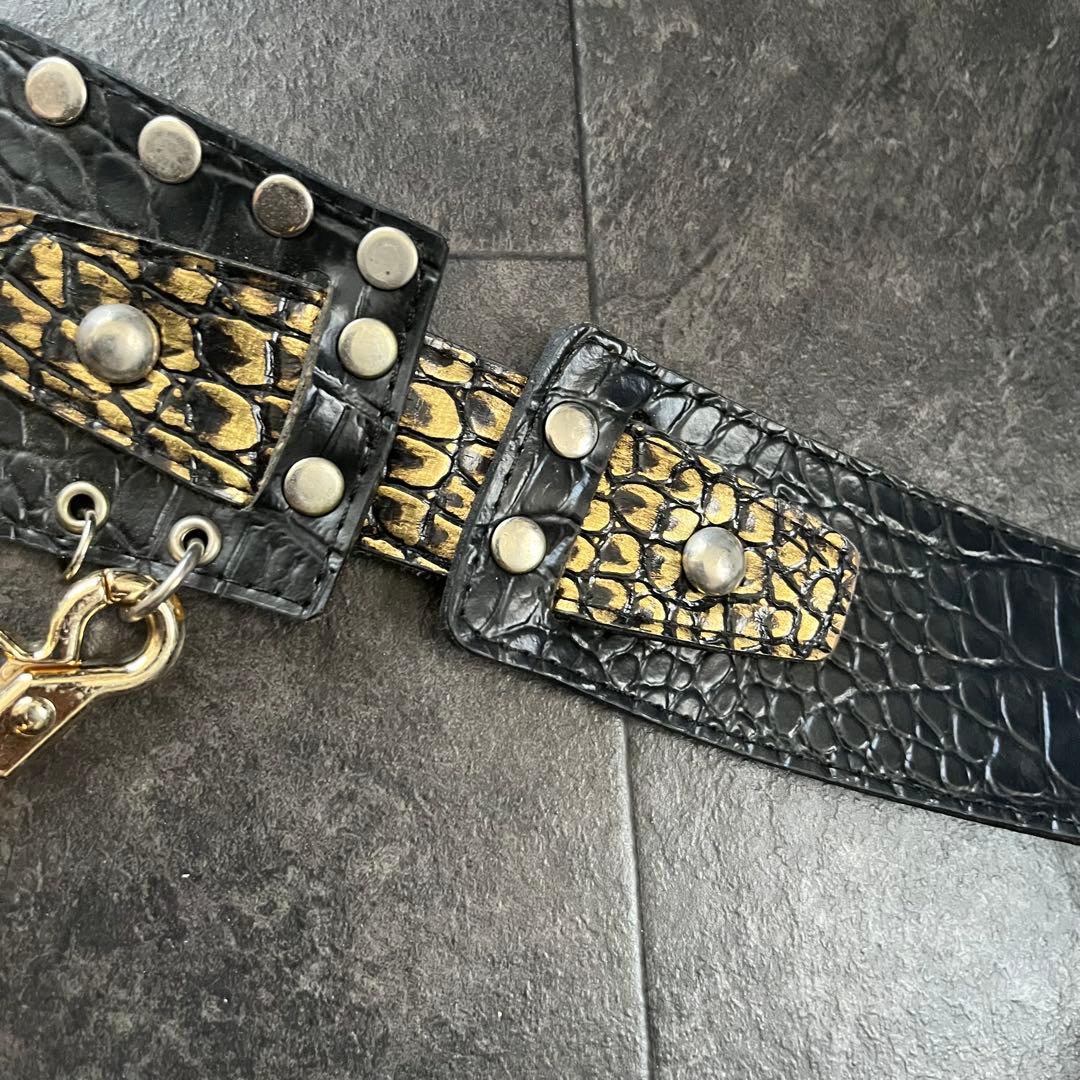 【オマケ付き】 激レア‼︎d.i.a.ロゴ入りベルト チェーン3本セット