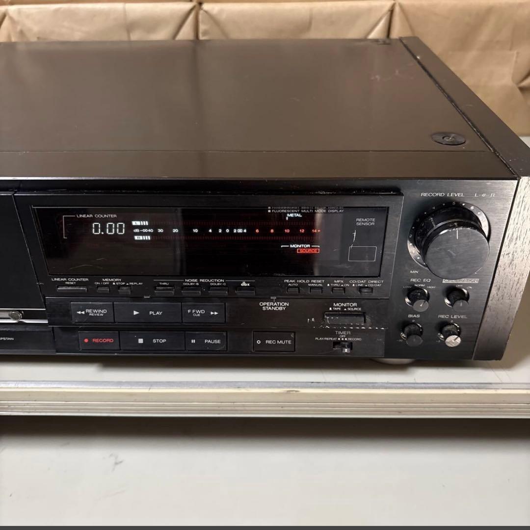 AIWA XK-009　ステレオ カセットデッキ　アイワ