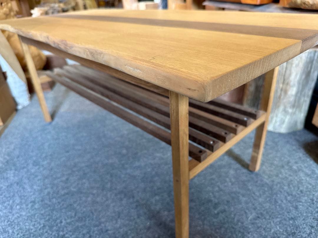 【98cm×47cm】ローテーブル　天板　塗装込 センターテーブル　栗材