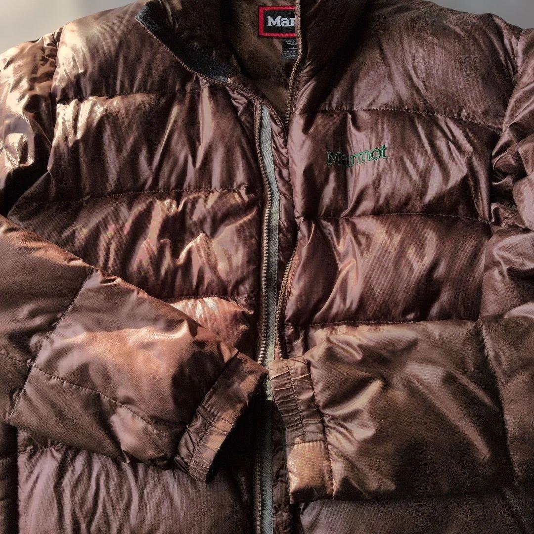 Marmot Down Jacket ブラウンダウンジャケットL