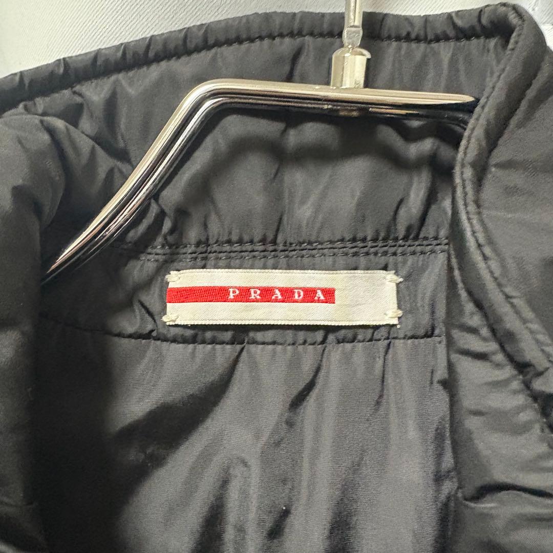 PRADA SPORT 中綿 ハイネック ナイロンベスト