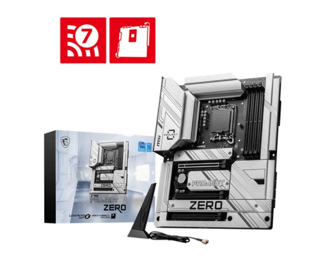 MSI Z790 PROJECT ZERO マザーボード