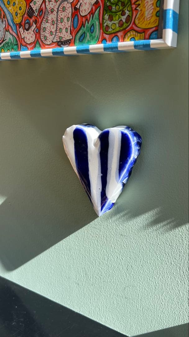 MV% ストライプのハート