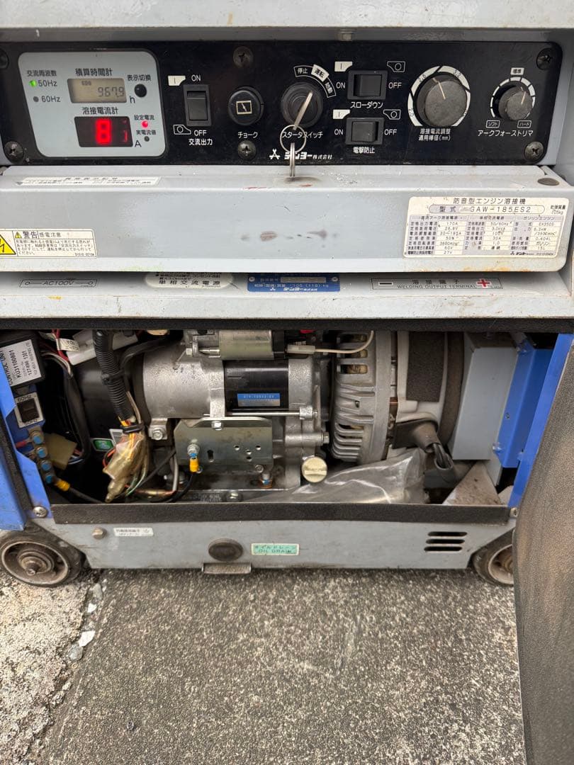 Denyo GAW-185ES2 溶接機 発電機　ヴェルダー　インバーター送料込