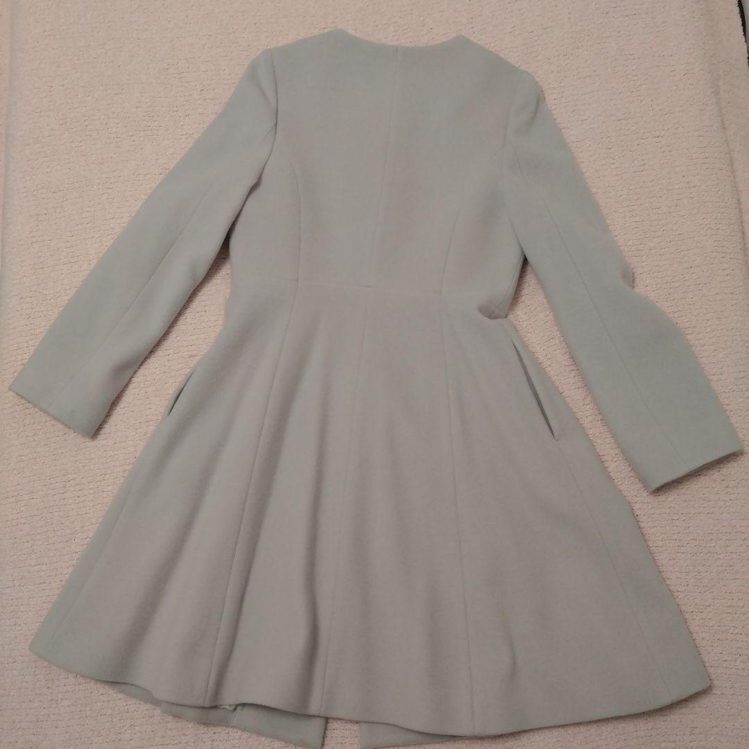 アプワイザーリッシェ　コート　ライトグレー　フードファー付5wayコート