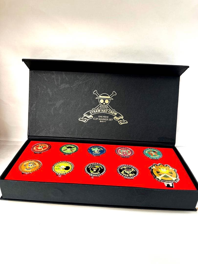ONE PIECE ストローハットクルー クリップマーカーセット