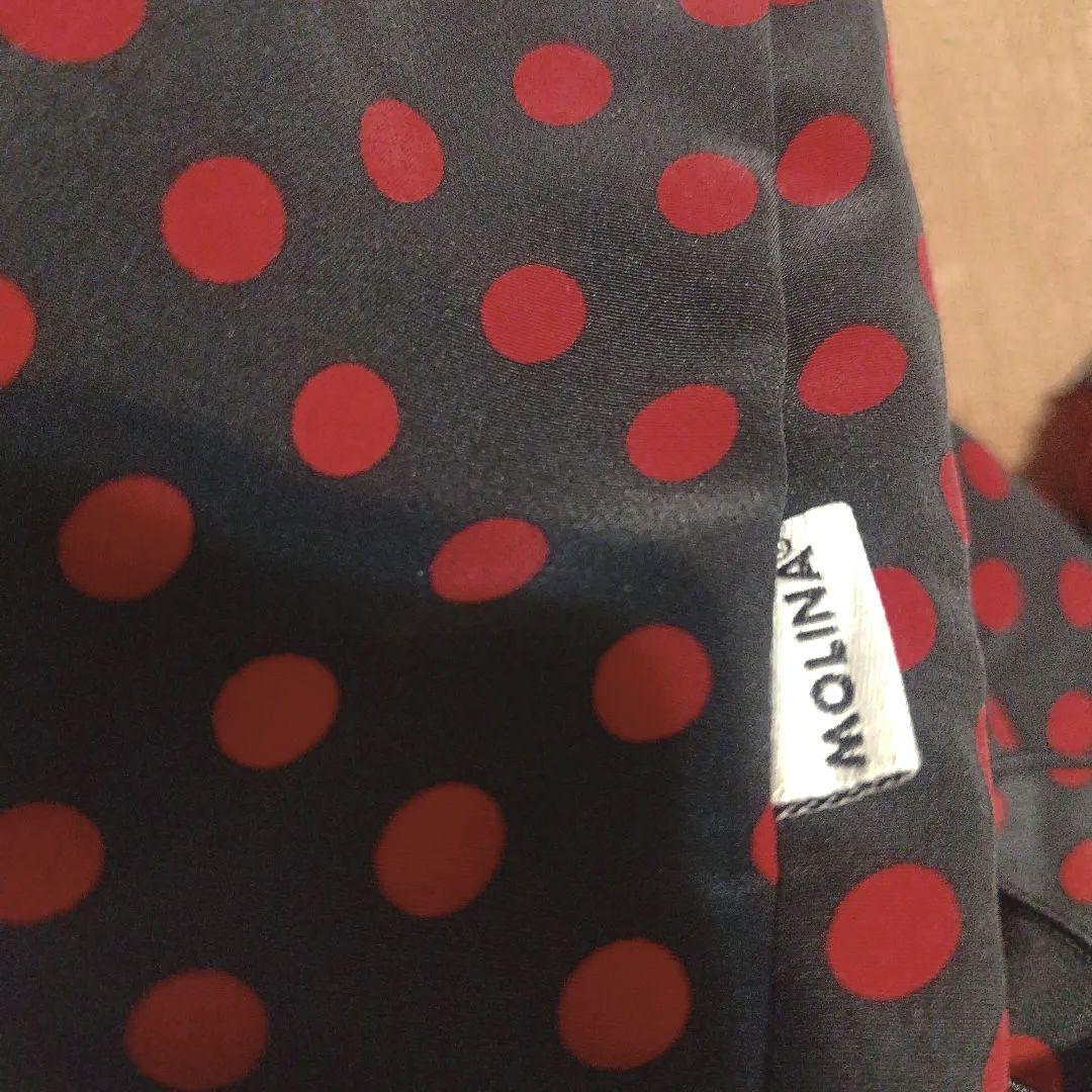 【美品 フラメンコ衣装】レッド×豪華ボランテ MOLINA SEVILLA