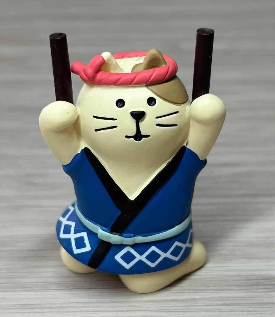 コンコンブル　和太鼓猫セット