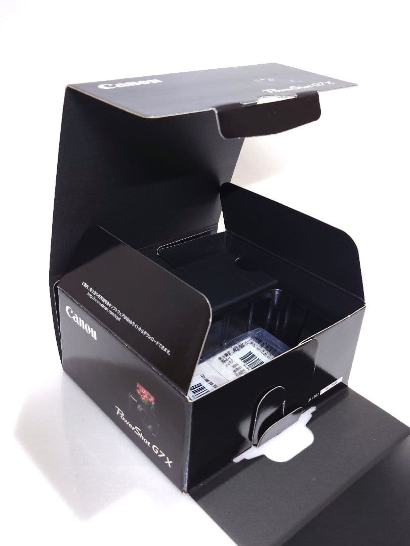 Canon PowerShot G7X 本体と付属品