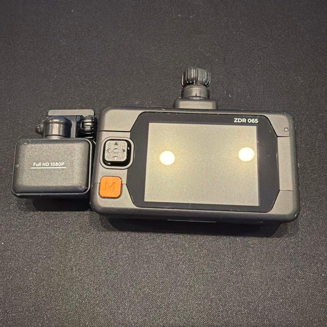 コムテック ZDR065 フロント＆リアカメラ パーキングモニター