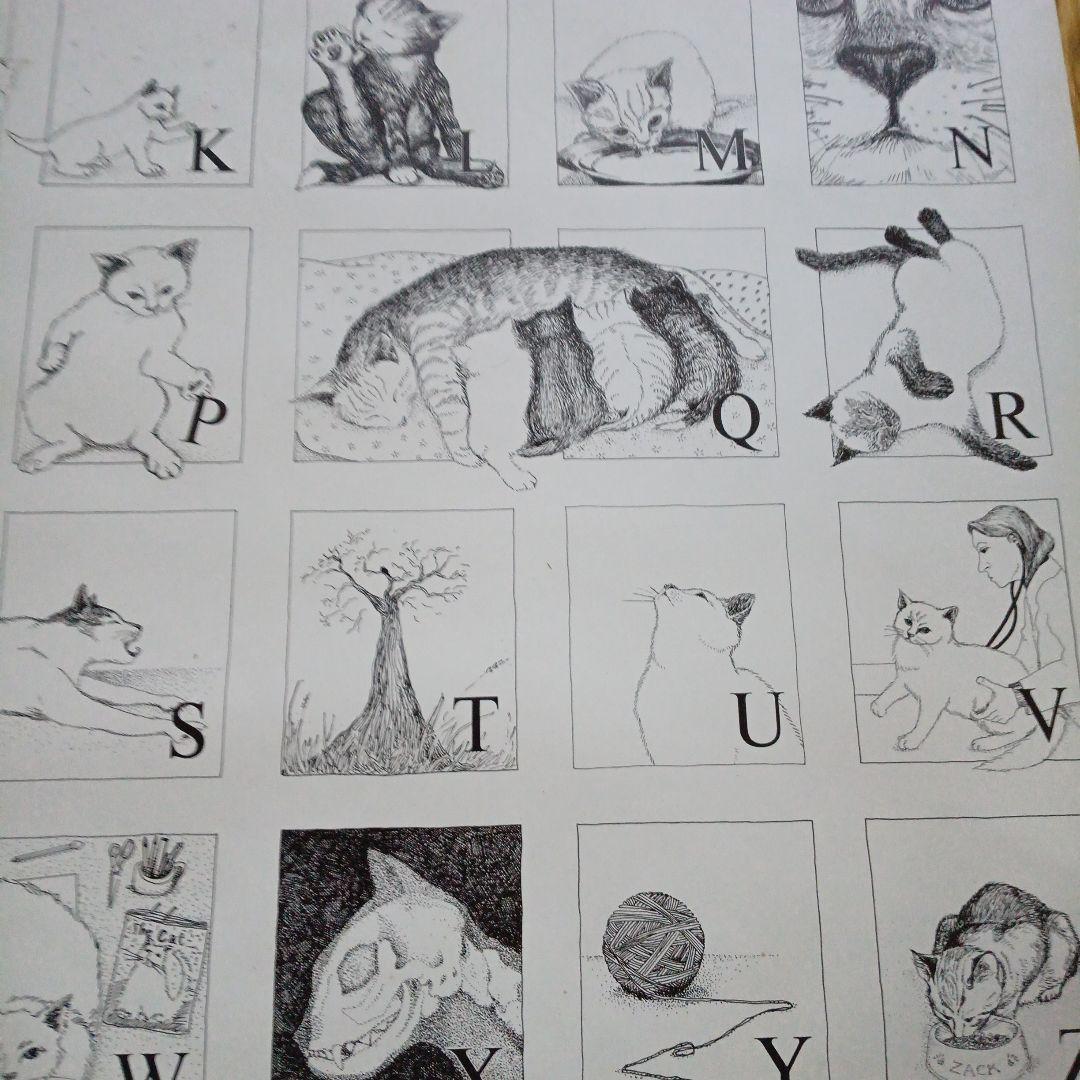 A Dog's /A Cat's イラスト大判ABCポスター 2枚/円筒容器