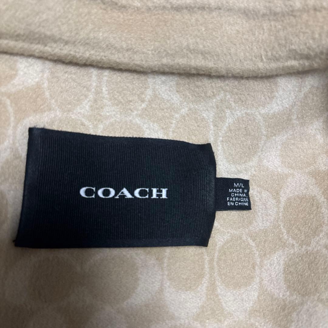 コーチ　ウールスウィングコート