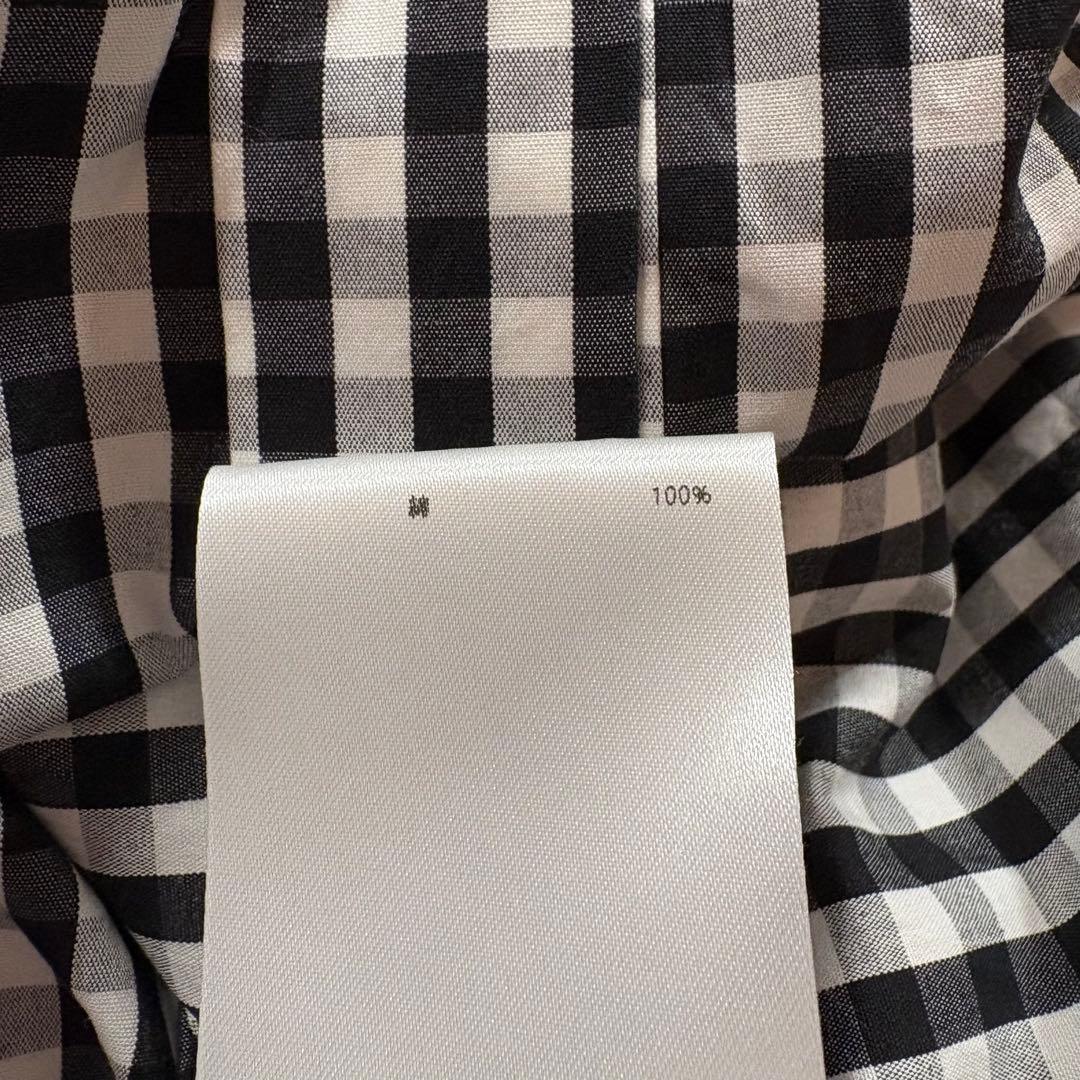 極美品✨マディソンブルー 　ラウンド カラー フリル ブラウス　シャツ