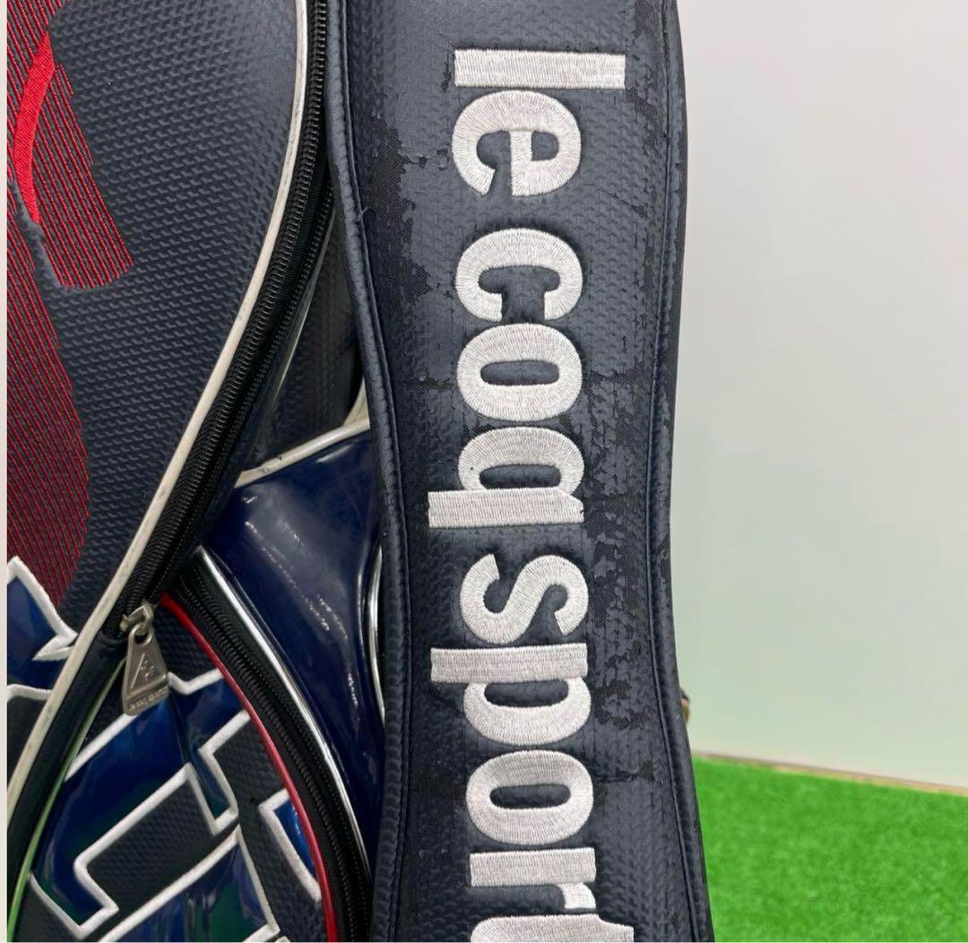 ルコックスポティフ　lecoqsportif ゴルフバッグ　中古品9 インチ