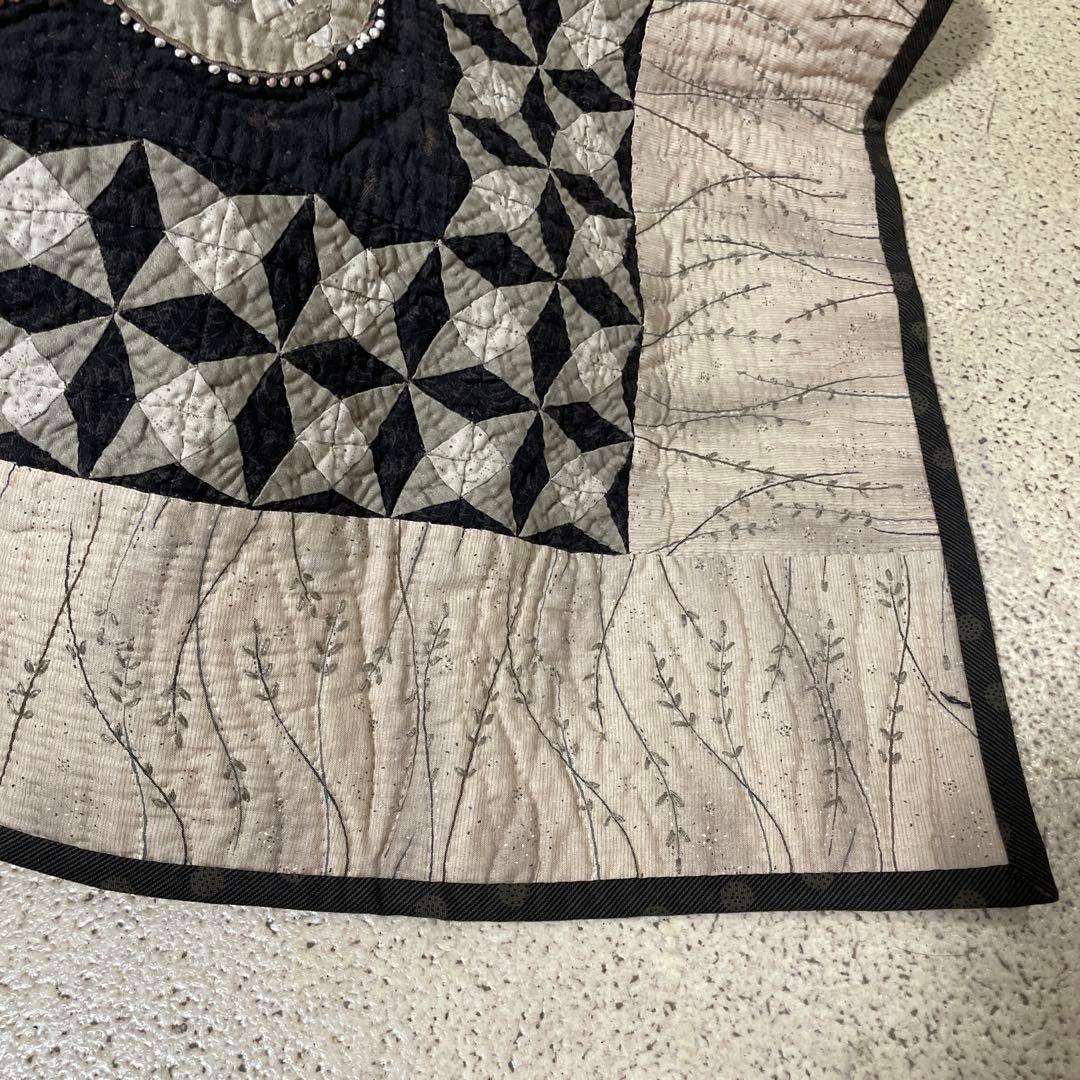 ハンドメイドパッチワークキルトのタペストリー、ベッドカバー