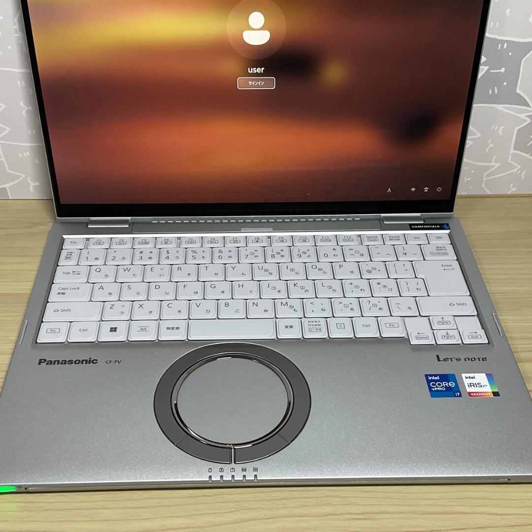 美品＞Let's CF-FV1 i7/32G/SSD1TB新品/Office付