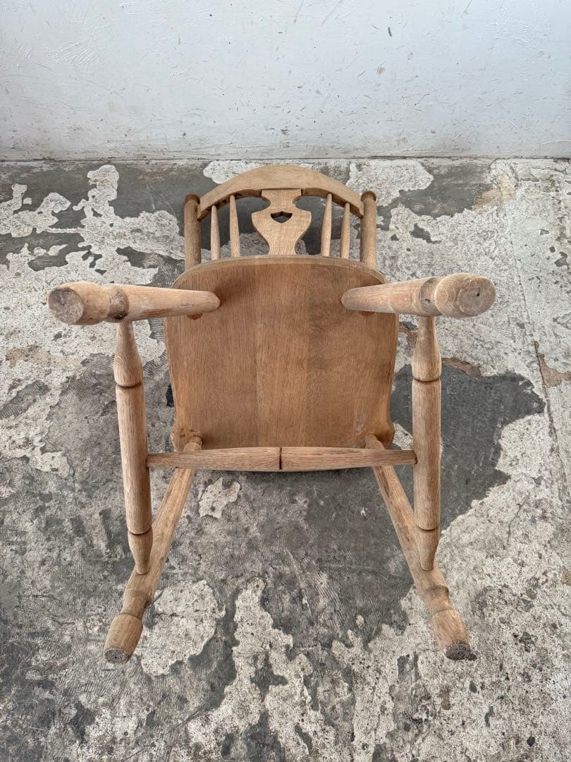 ビンテージ ダイニングチェア　カフェチェア 剥離 no2