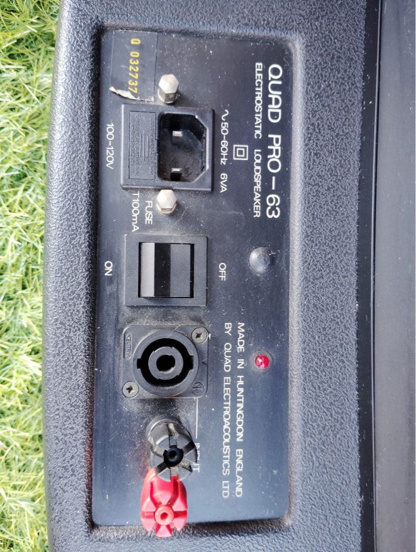 QUAD PRO-63/pro63 コンデンサ型スピーカー ペア クォード