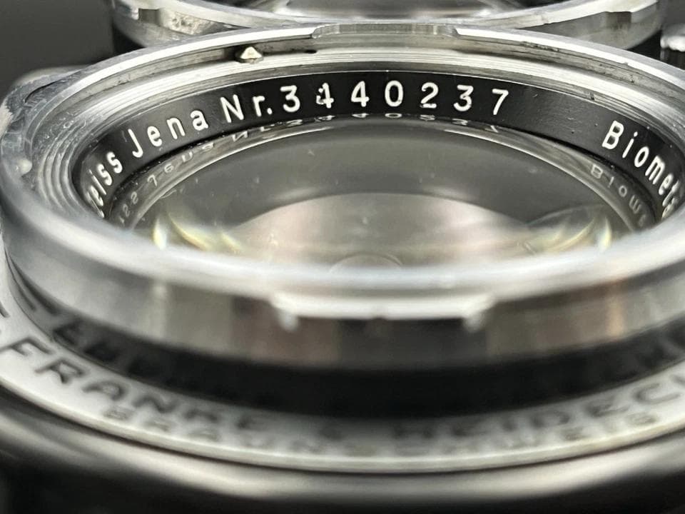 フィルムカメラ Rolleiflex 2.8B Bior 80mm f2.8