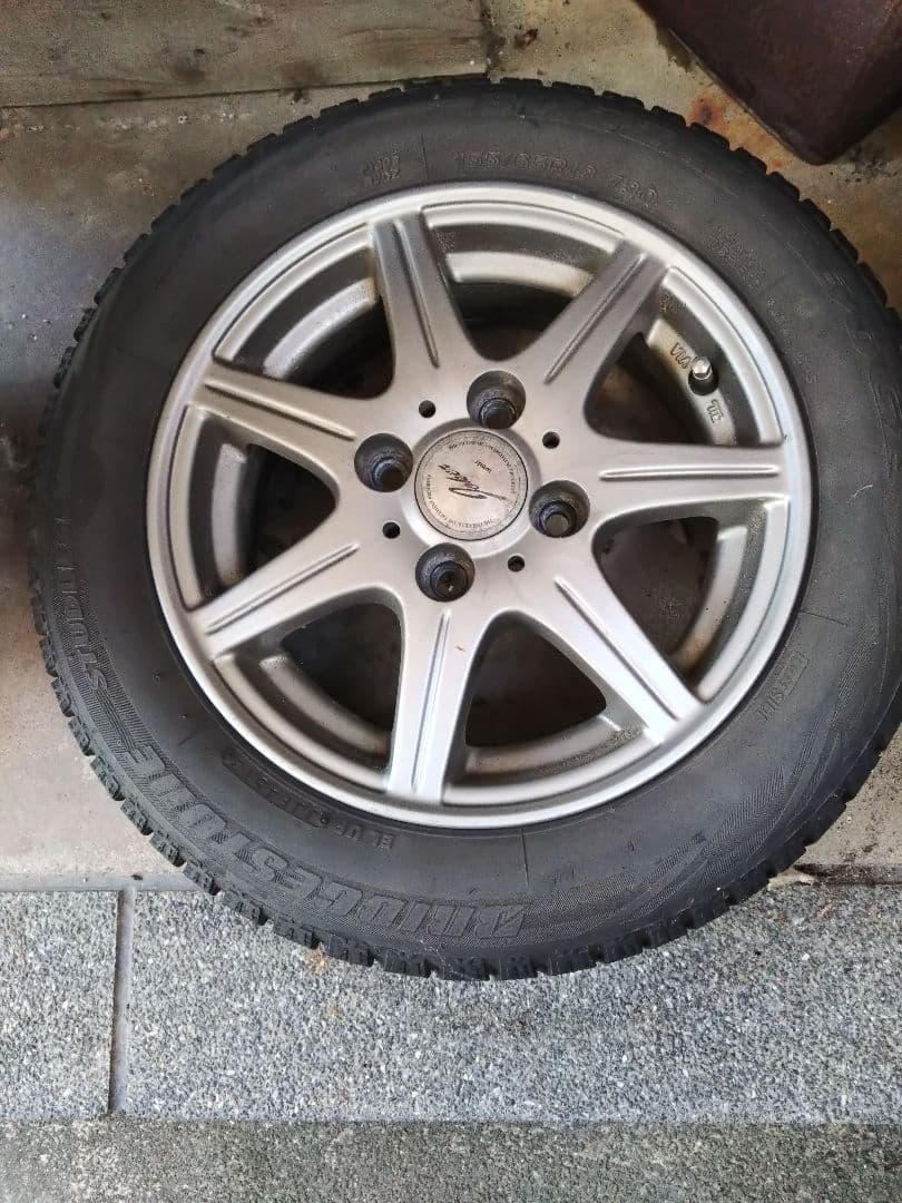 Raiさま専用　ブリヂストン　155/65R13 タイヤ付きホイールセット