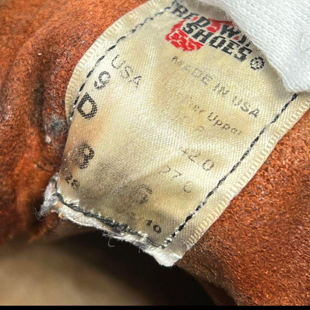 G098 レッドウィング 27cm 8166 赤茶 ブーツ redwing