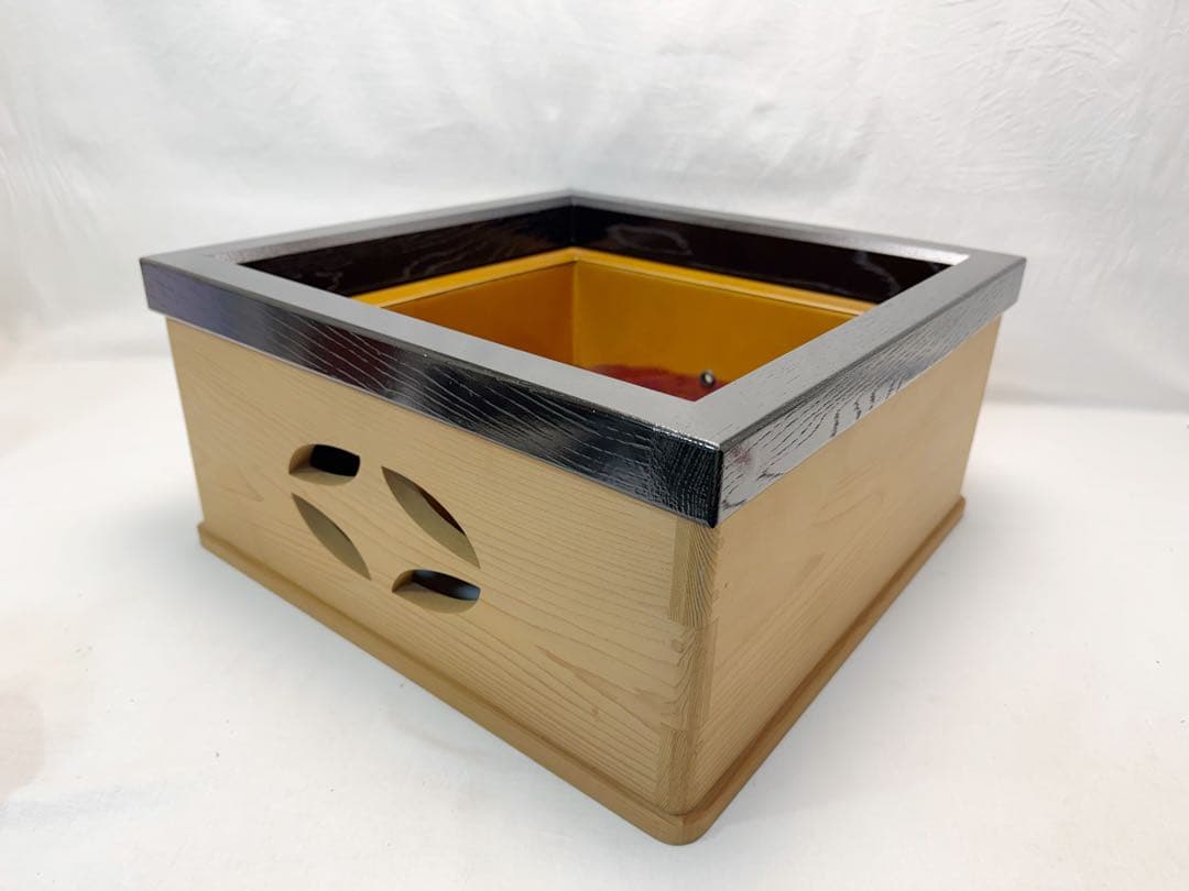 美品 茶道具 七宝透 置炉 磨入子 野々田電熱器 2点セット 元箱