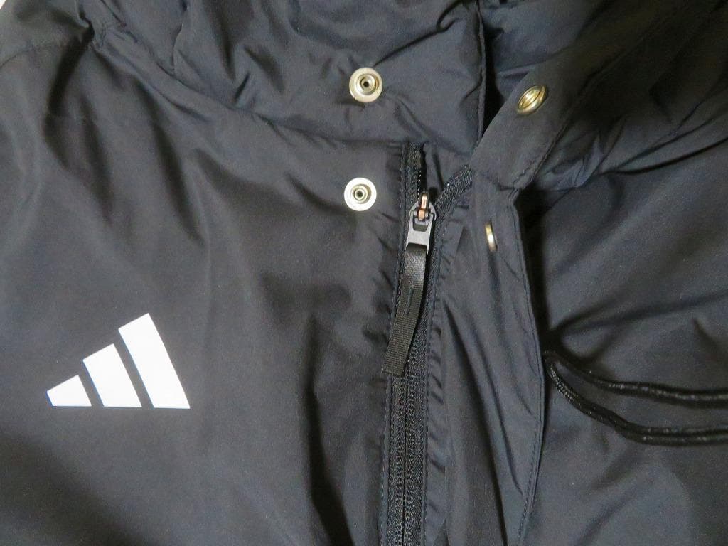 ★新品★adidasアディダス ベンチコート 黒・白【L】