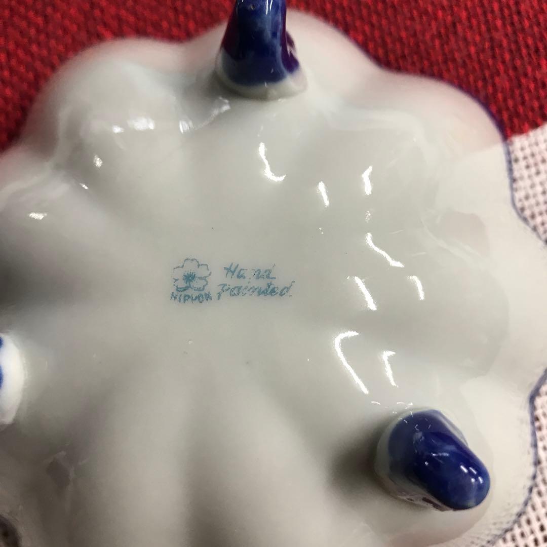 オールドノリタケ風　金盛り薔薇装飾　3脚ボウル5客