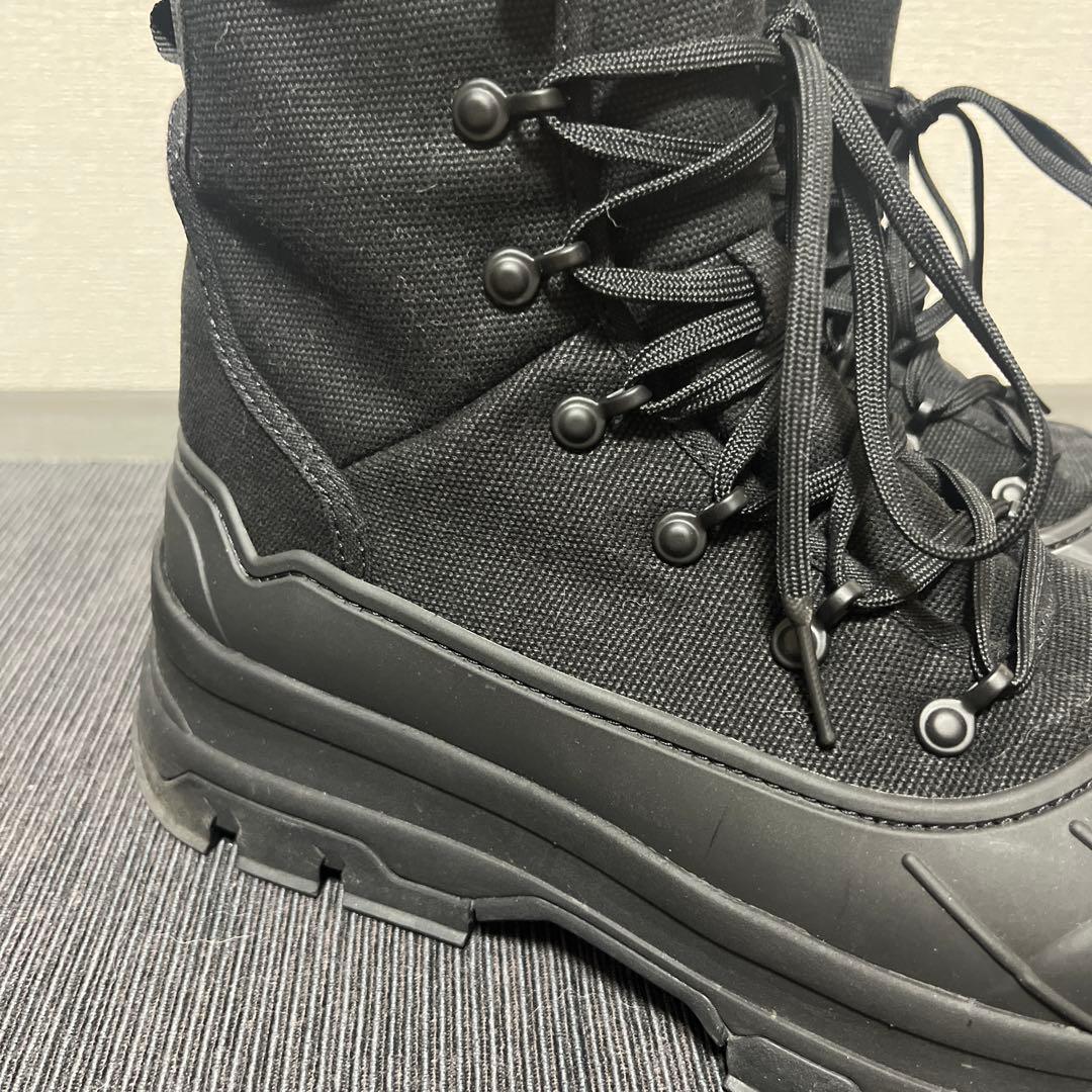 極美品！HUNTER エクスプローラーブーツ　レインブーツ　厚底　雨の日OK