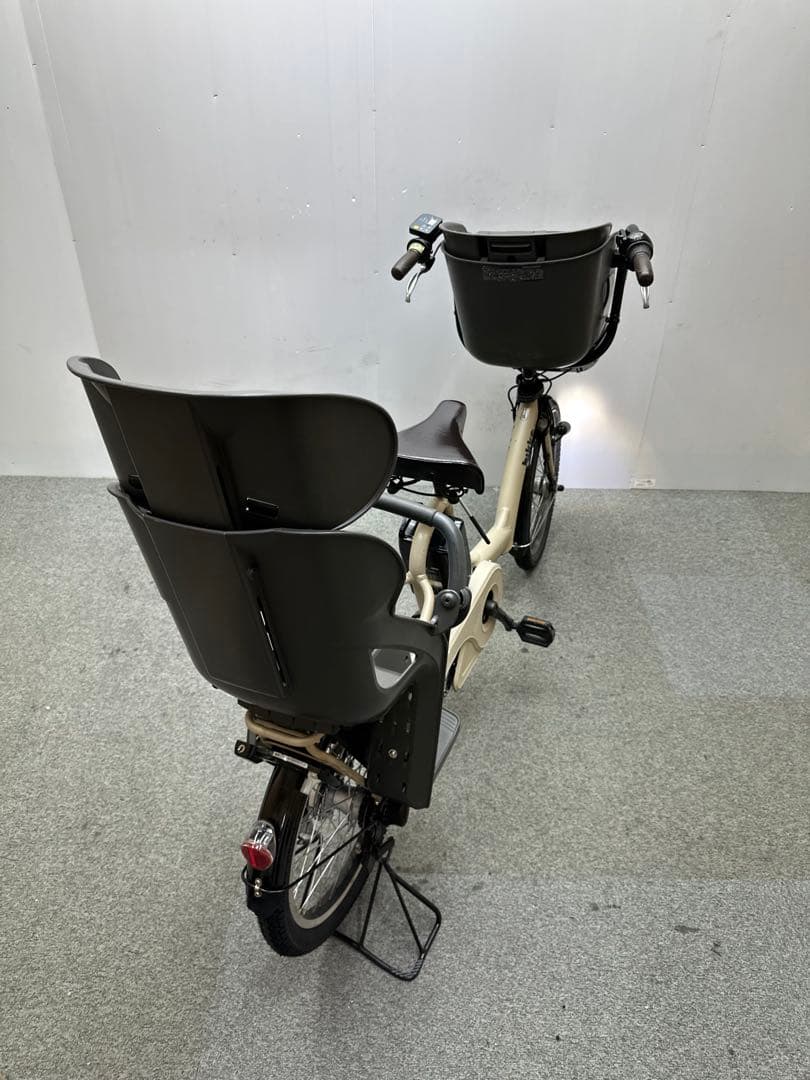 3人乗り電動自転車　チャイルドシート付き　ブリヂストンビッケポーラーe　お買い得