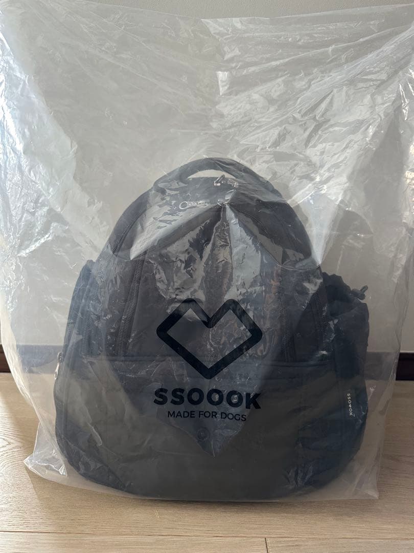新品未使用ssoookソーク フロントバッグ犬用リュック Sインナーブランケット