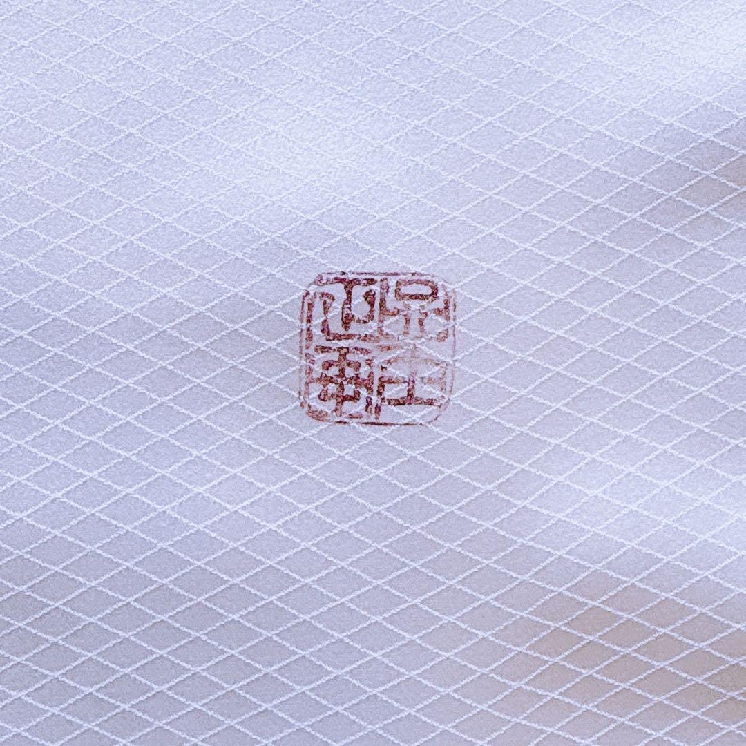 美品　訪問着　フルセット 本加賀友禅 裄66 葡萄 卒業式　入学式　M グレー