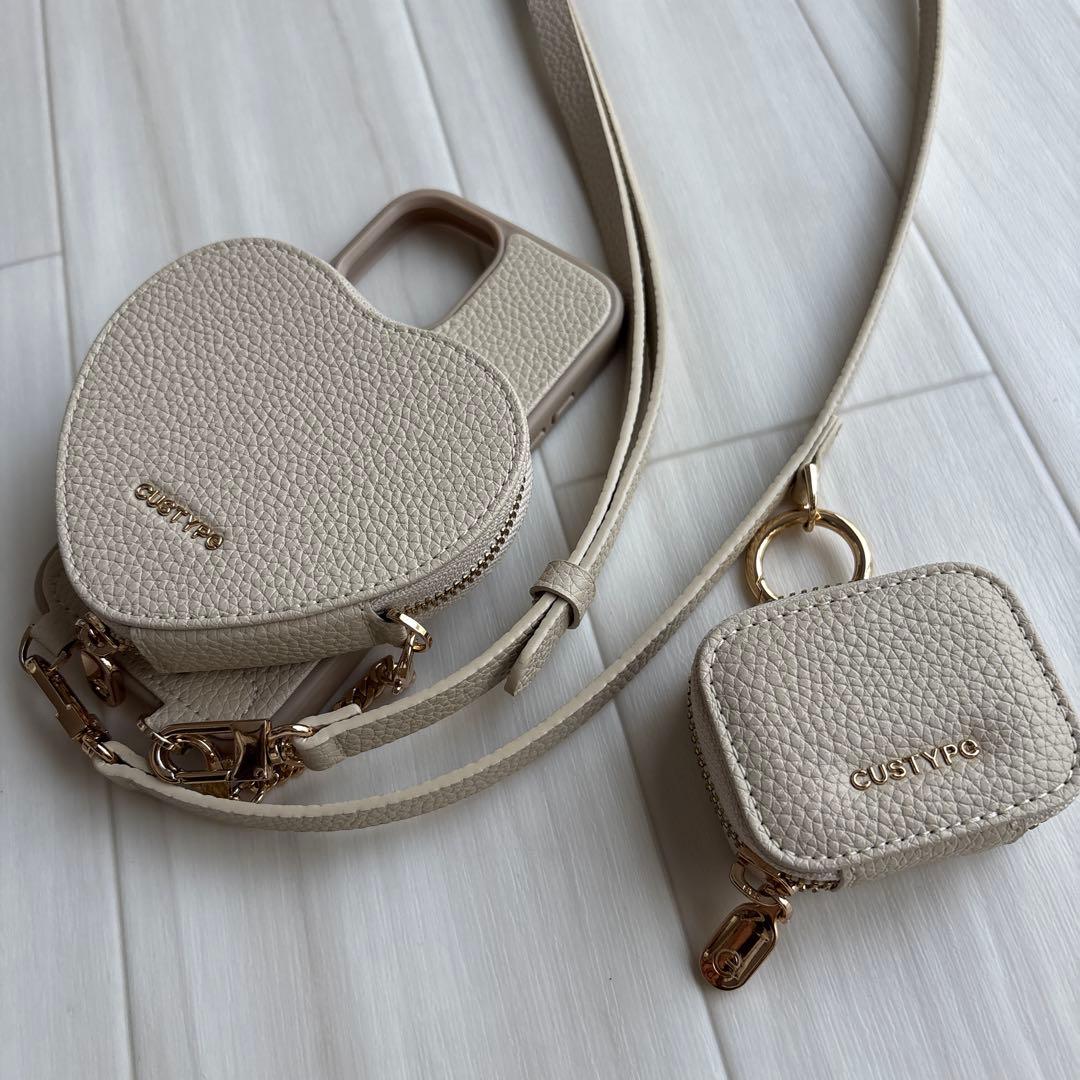 CUSTYPE iPhoneケース ベージュ iPhone16