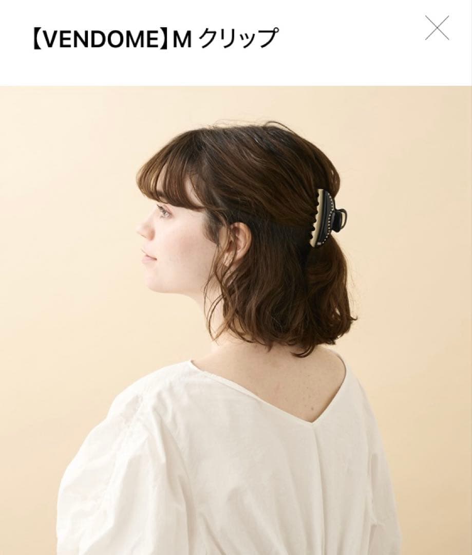 【未使用品】アレクサンドルドゥパリ　VENDOME Mサイズ　ブラウン