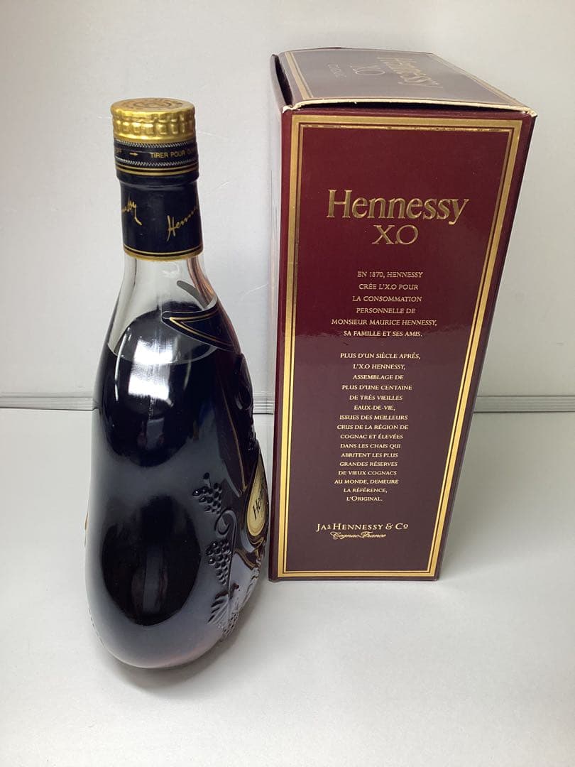 高*木様 Hennessy XO コニャック 箱入り　700ml 40度　未開栓