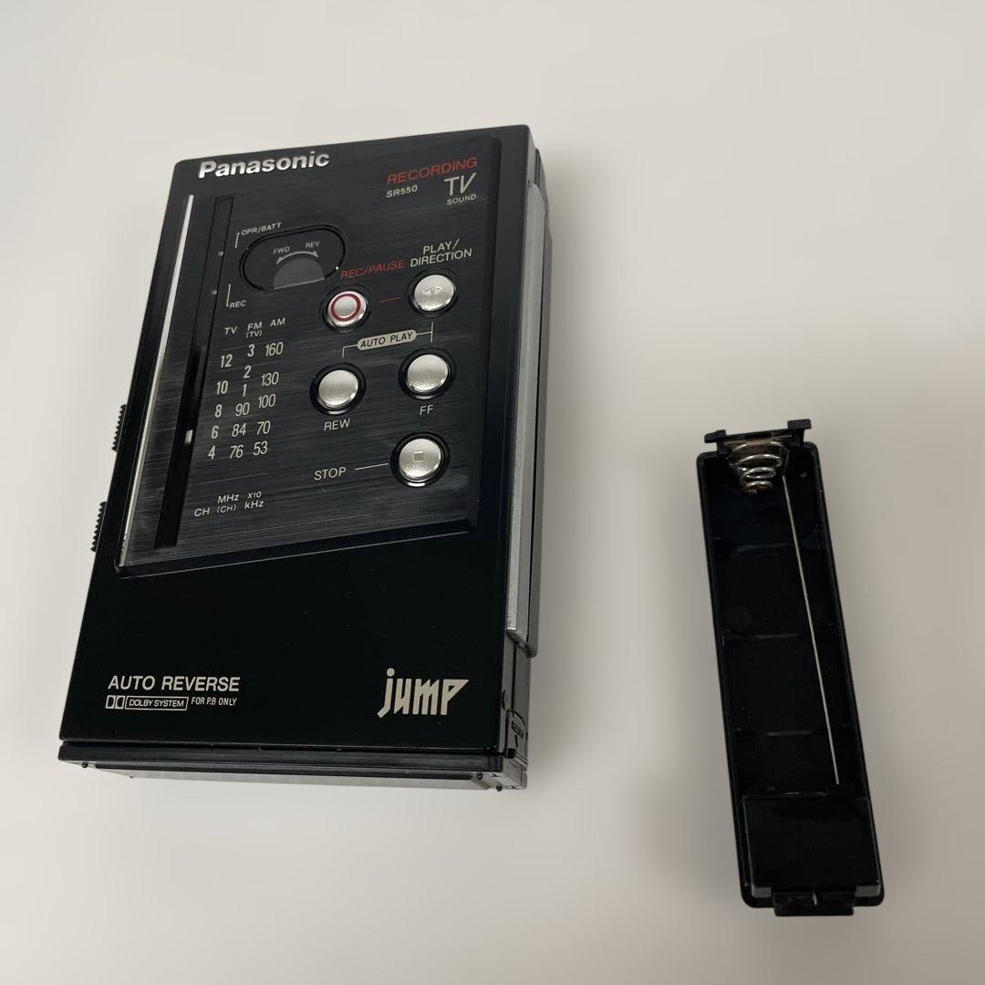 Panasonic ステレオラジオカセットレコーダー　RX-SR550 ジャンク