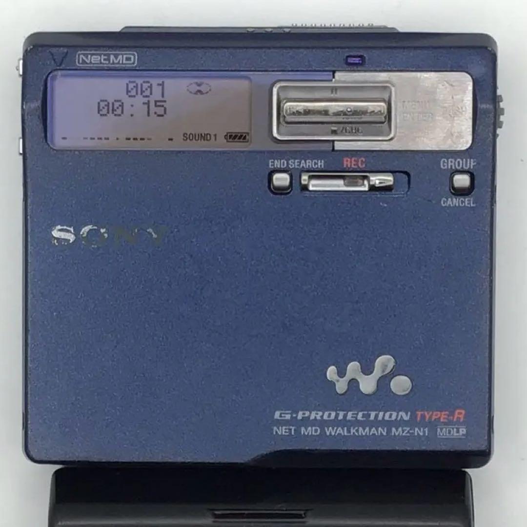 SONY MZ-N1 MD WALKMAN ソニー MDウォークマン ブルー