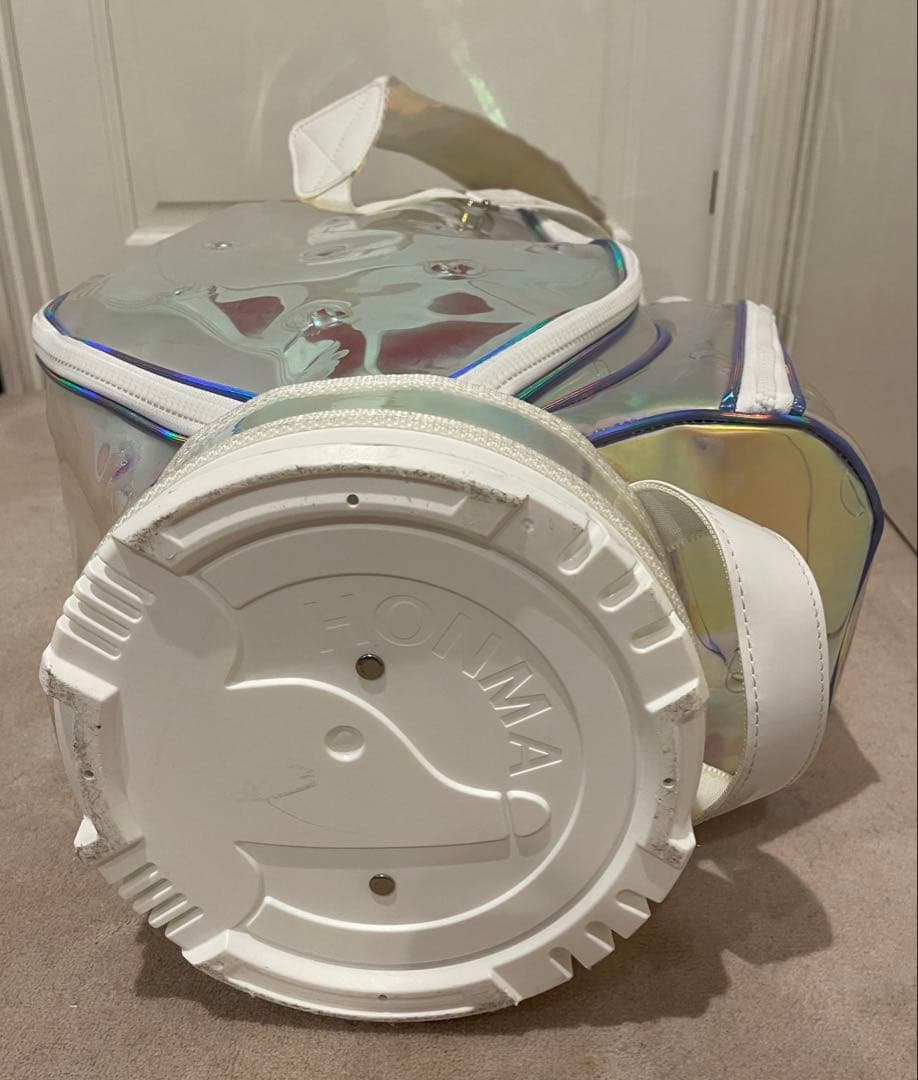 yuki様【お値下げ】HONMA ホンマ　レインボー　透明 キャディバッグ