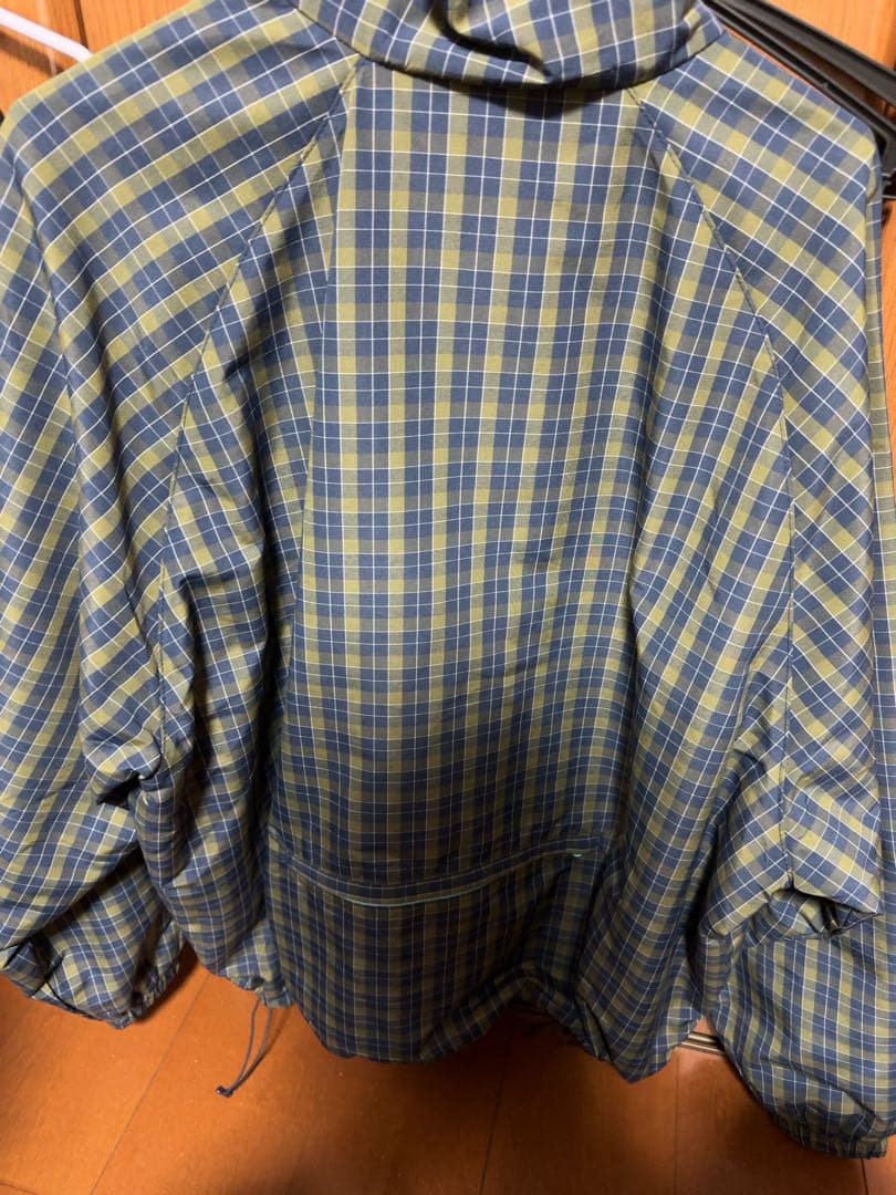 SUPREME チェック柄ナイロンジャケット