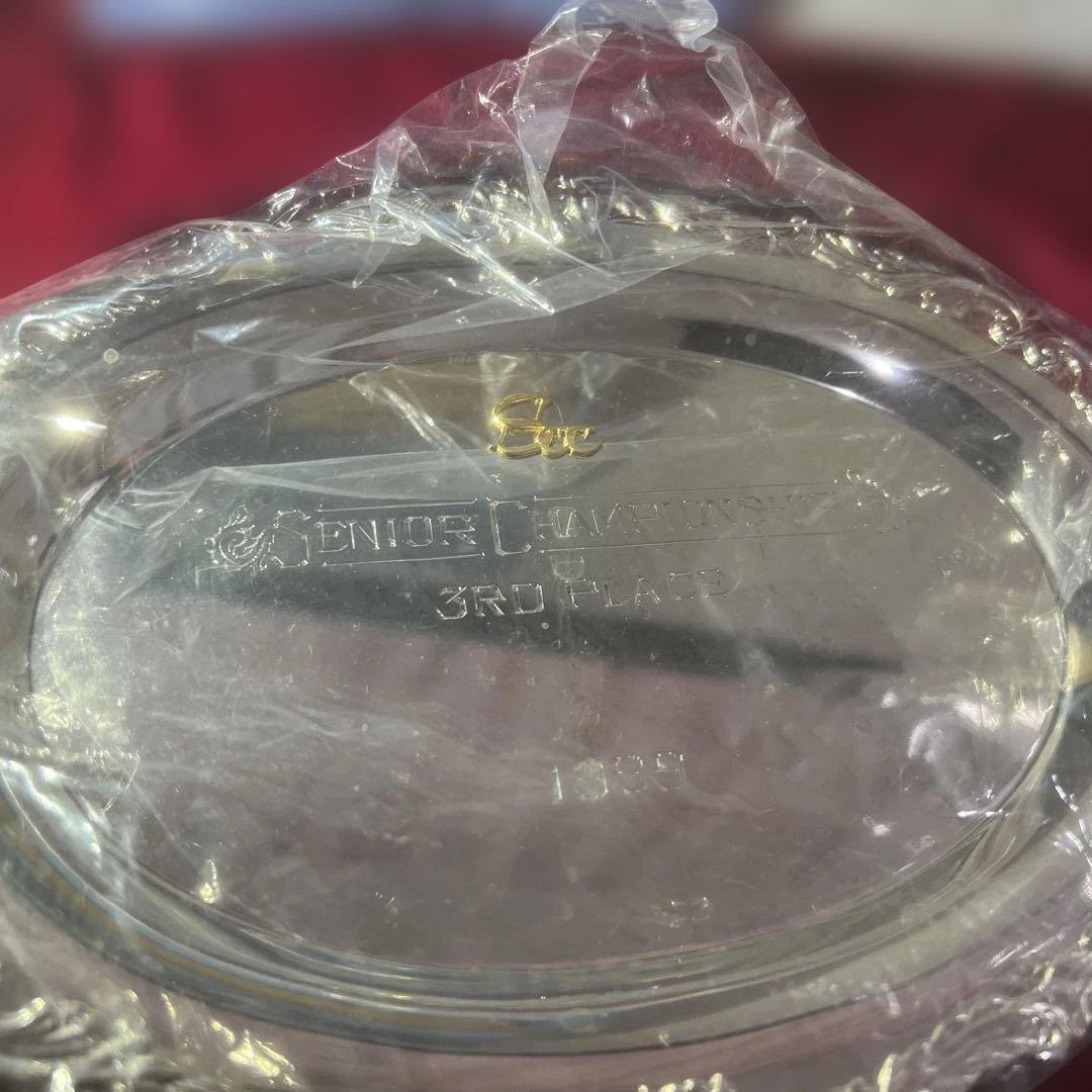 銀製プレート　箱付